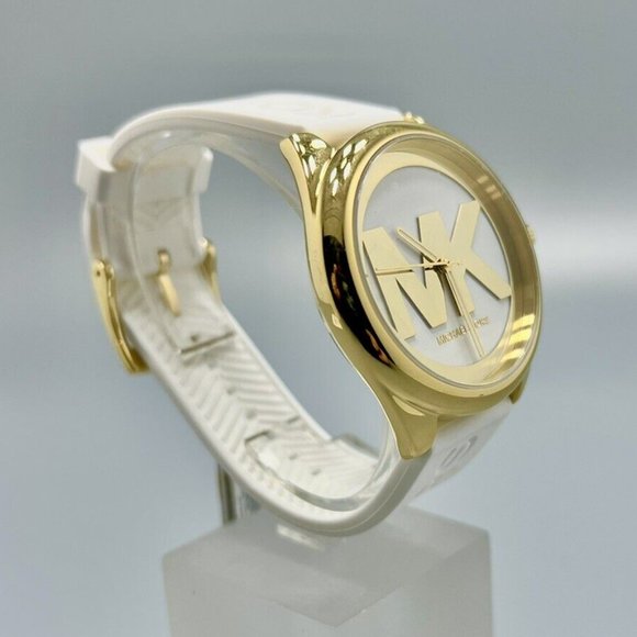 MICHAEL KORS. Janelle Quartz White Dial Ladies Watch - Picture 2 of 6